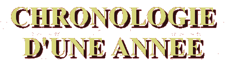 Chronologie d'une anne